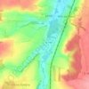Mapa topográfico Berny sur Noye, altitud, relieve
