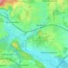 Mapa topográfico Rothmühle, altitud, relieve