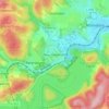 Mapa topográfico Neu-Listernohl, altitud, relieve