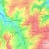Mapa topográfico Niederbuchholz, altitud, relieve