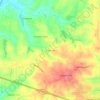 Mapa topográfico Eaglewood, altitud, relieve