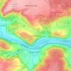 Mapa topográfico Zscheiplitz, altitud, relieve