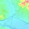 Mapa topográfico Saipina, altitud, relieve