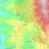Mapa topográfico Angelópolis, altitud, relieve