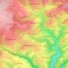 Mapa topográfico Mutscheid, altitud, relieve