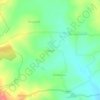 Mapa topográfico Kargal, altitud, relieve