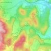 Mapa topográfico Siebenstern, altitud, relieve