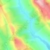 Mapa topográfico Черленовка, altitud, relieve