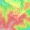 Mapa topográfico Fays-Famenne, altitud, relieve