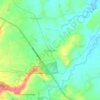 Mapa topográfico Padapada, altitud, relieve