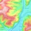 Mapa topográfico Ziegelerden, altitud, relieve