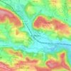 Mapa topográfico Woffleben, altitud, relieve