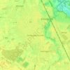 Mapa topográfico Dorfbauernschaft, altitud, relieve