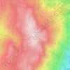 Mapa topográfico Sombra, altitud, relieve