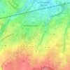 Mapa topográfico La Petite Meslière, altitud, relieve