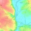 Mapa topográfico Pfützthal, altitud, relieve