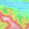 Mapa topográfico Engelberg, altitud, relieve