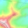 Mapa topográfico Pico Bonito, altitud, relieve