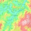 Mapa topográfico Sogamoso, altitud, relieve