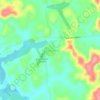 Mapa topográfico Creporizinho, altitud, relieve