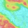 Mapa topográfico Sveti Petar, altitud, relieve