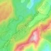 Mapa topográfico Refugi Caro UEC, altitud, relieve