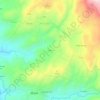 Mapa topográfico Cabo, altitud, relieve