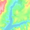 Mapa topográfico Sarısu, altitud, relieve