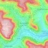 Mapa topográfico Reichenbach im Täle, altitud, relieve