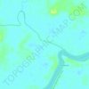 Mapa topográfico Rio Kama, altitud, relieve