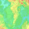 Mapa topográfico Никитилово, altitud, relieve