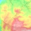 Mapa topográfico Layasin, altitud, relieve