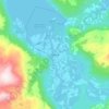 Mapa topográfico Storslett, altitud, relieve