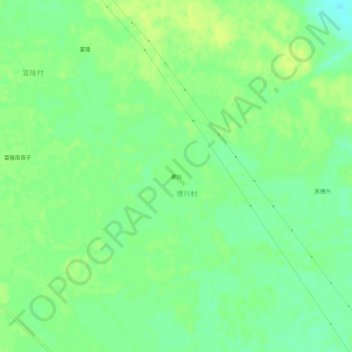 Mapa topográfico 德兴, altitud, relieve