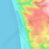 Mapa topográfico Le Grand Thot, altitud, relieve