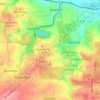Mapa topográfico Neusornzig, altitud, relieve