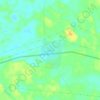 Mapa topográfico Kitasar, altitud, relieve