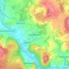 Mapa topográfico Lammersdorf, altitud, relieve