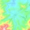 Mapa topográfico Sungay, altitud, relieve