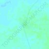 Mapa topográfico Kuxeb, altitud, relieve
