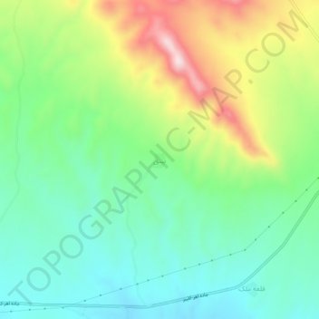 Mapa topográfico Beynaq, Razavi Khorasan, altitud, relieve