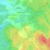 Mapa topográfico Würschnitz, altitud, relieve