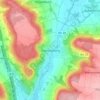 Mapa topográfico Obermässing, altitud, relieve