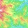 Mapa topográfico Musi, altitud, relieve