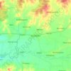 Mapa topográfico Kunduran, altitud, relieve