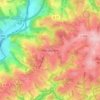 Mapa topográfico Marialinden, altitud, relieve