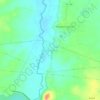 Mapa topográfico Sítios Novos, altitud, relieve