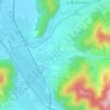 Mapa topográfico Unterentersbach, altitud, relieve