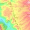 Mapa topográfico Wawo, altitud, relieve