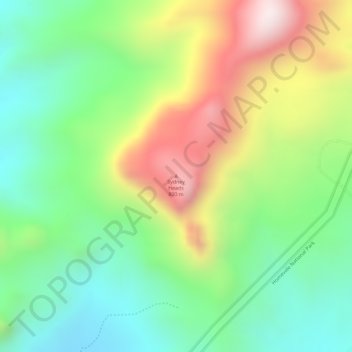 Mapa topográfico Sydney Heads, altitud, relieve